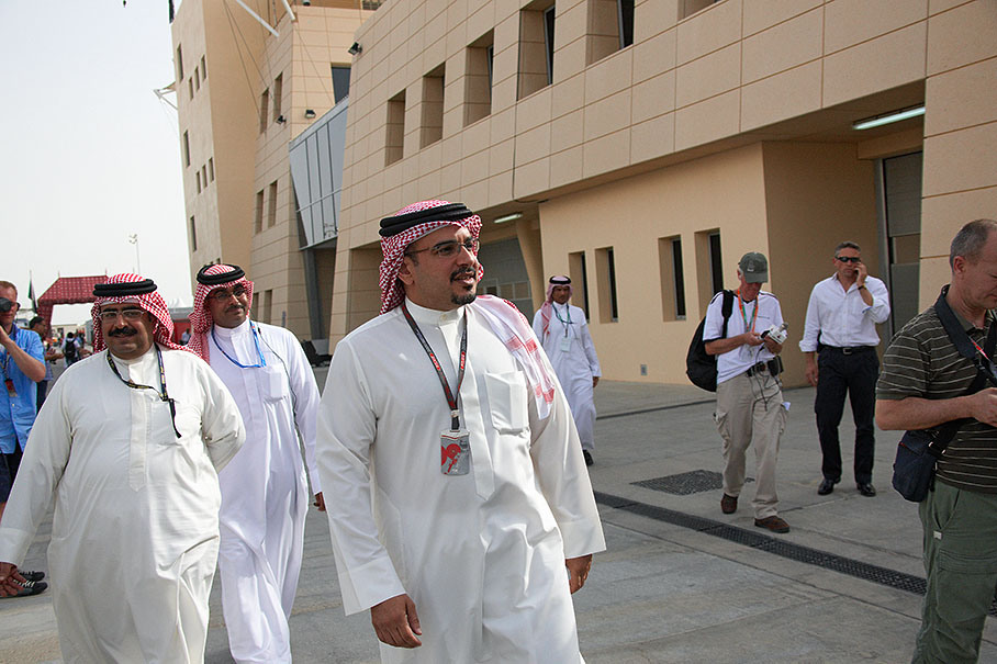 His Royal Highness Sheikh Salman bin Hamad bin Isa Al Khalifa, Crown Prince of Bahrain.