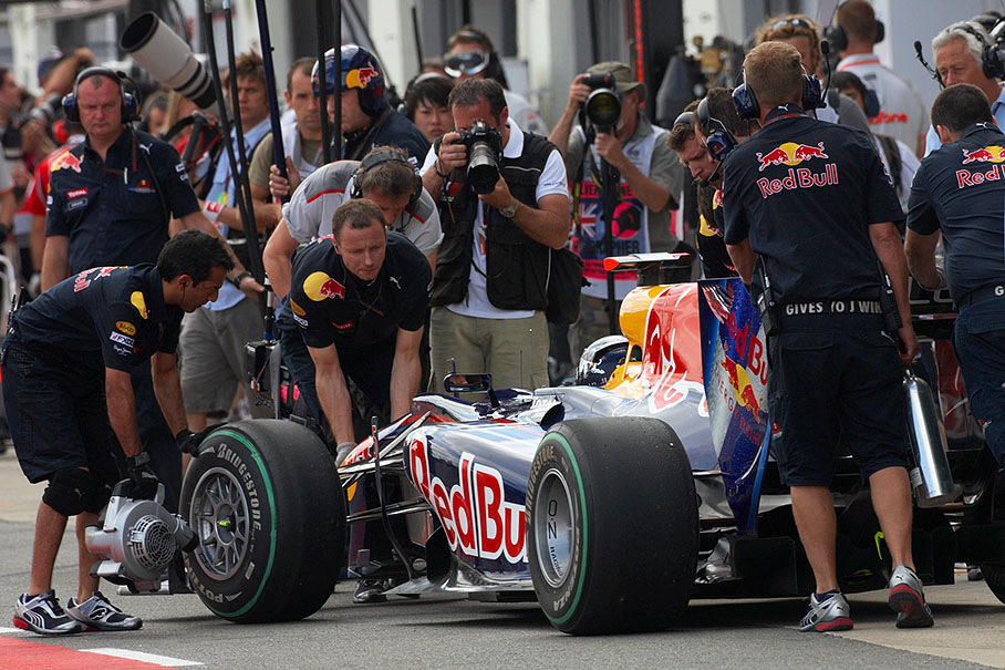 Sebastian Vettel's damaged hanging front wings cause an internal affair between the Red Bull Racing team mates as only two were made and Vettel will get it