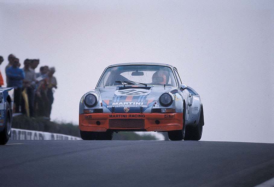 Gijs van Lennep (NL) and Herbert Müller (CH) drove the Martini Racing Team Porsche Carrera RSR 911 360 #0686 R7 to fourth position