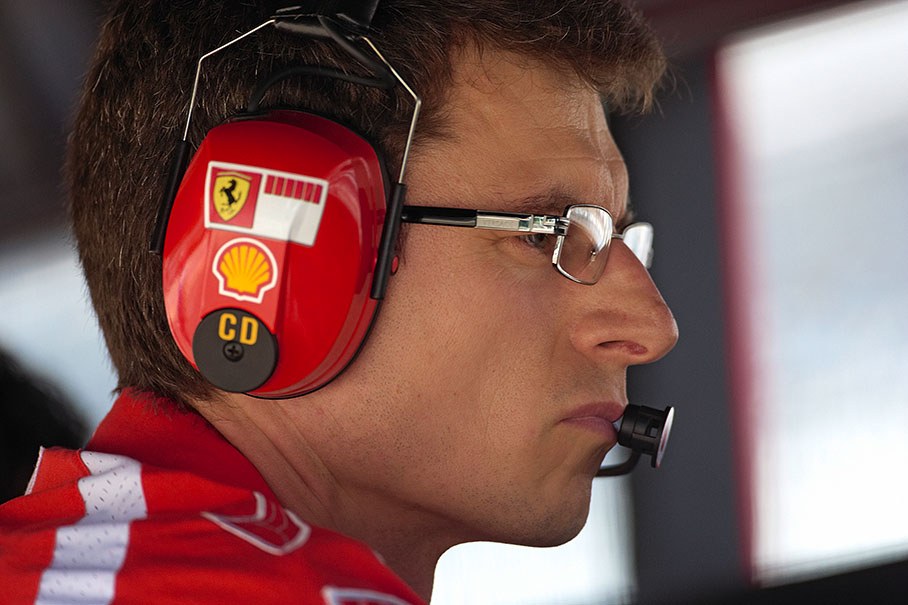 Michael Schumacher's chief engineer Chris Dyer