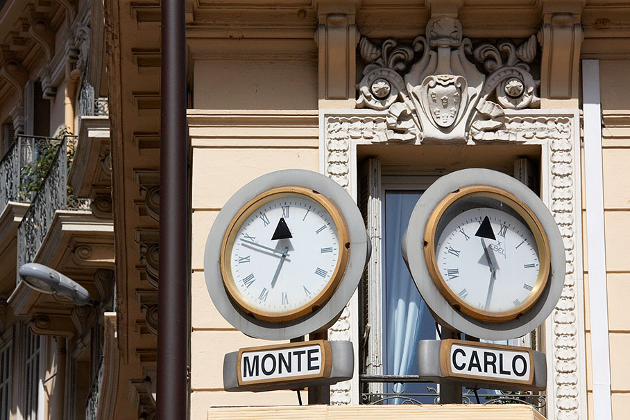 Two masterpieces of swiss clockwork engineering in Monaco, unpaying sponsors covered