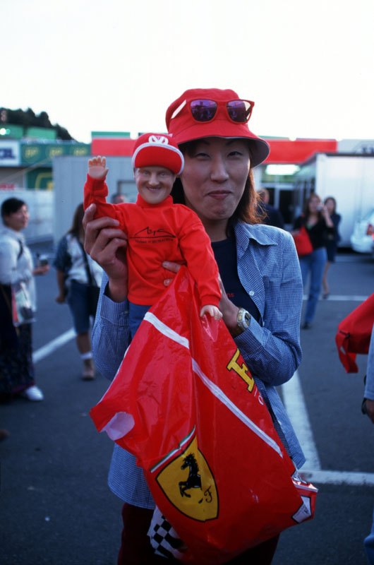 Japanese Schumacher fan