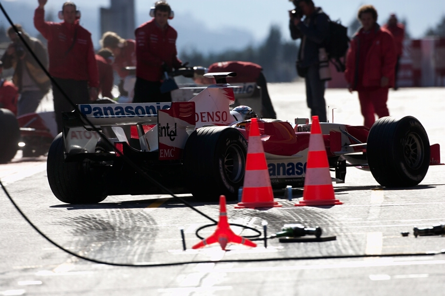 Preseason testing week at Barcelona, 15.-17.2.2005