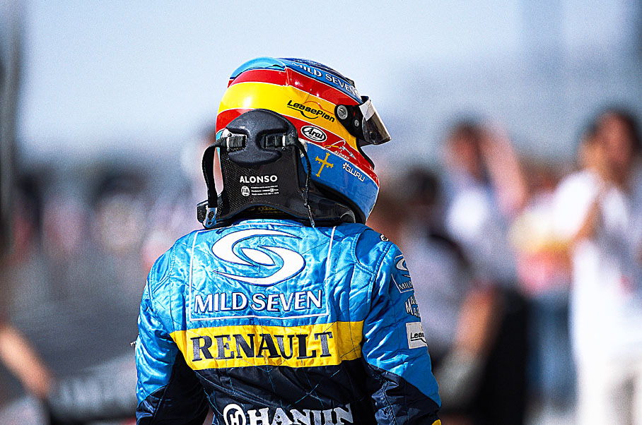 Fernando Alonso after qualifying