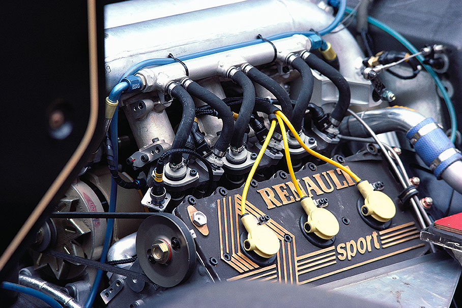 Lotus-Renault 1.5 litre turbo engine
