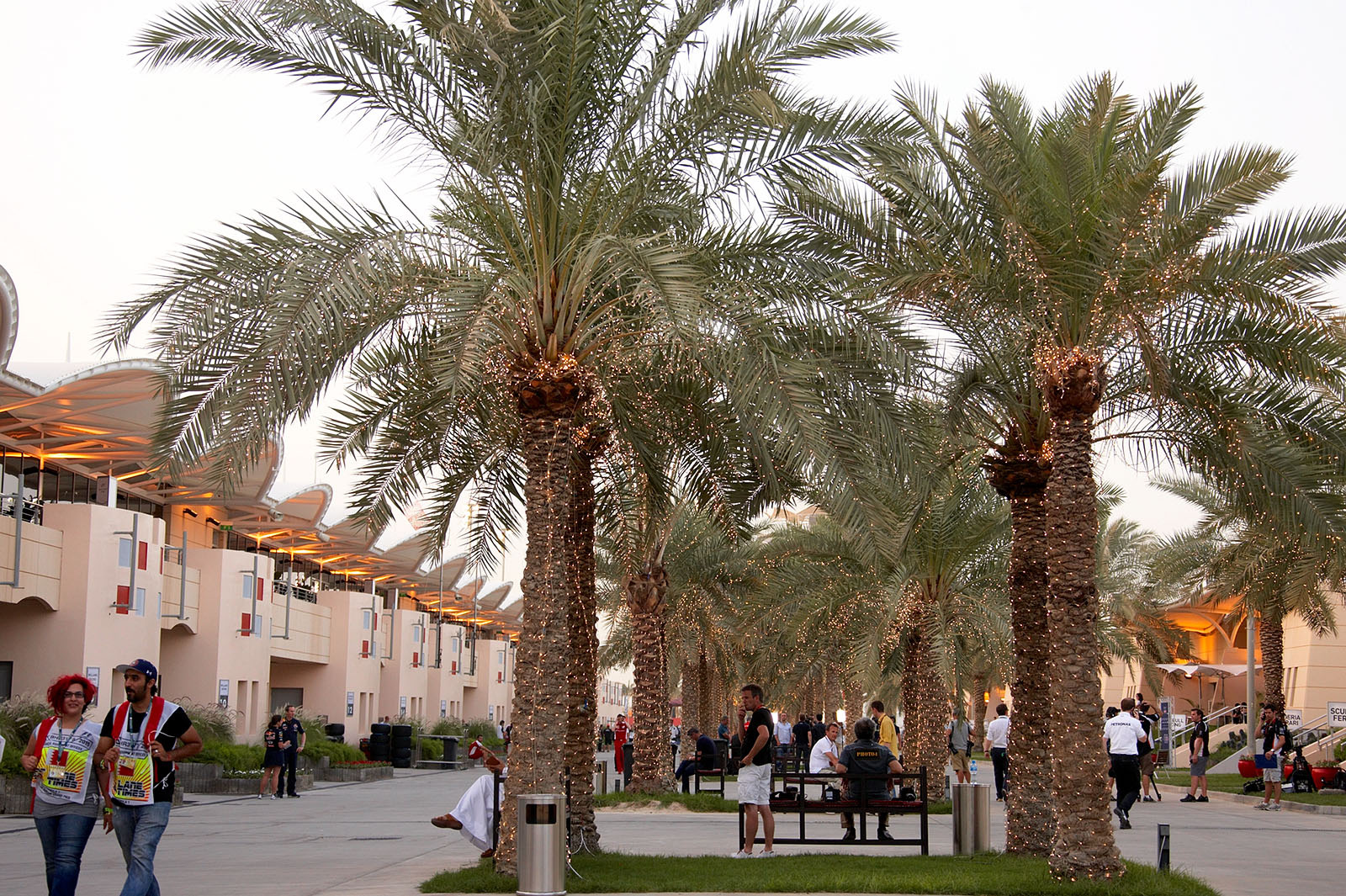 Bahrain paddock