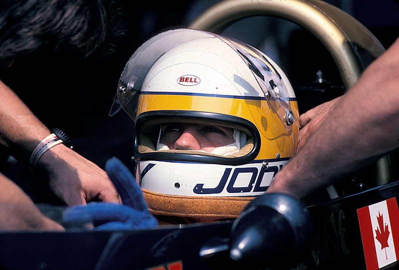 Jody Scheckter on Wolf-Cosworth becomes second at the German GP Hockenheim 1978