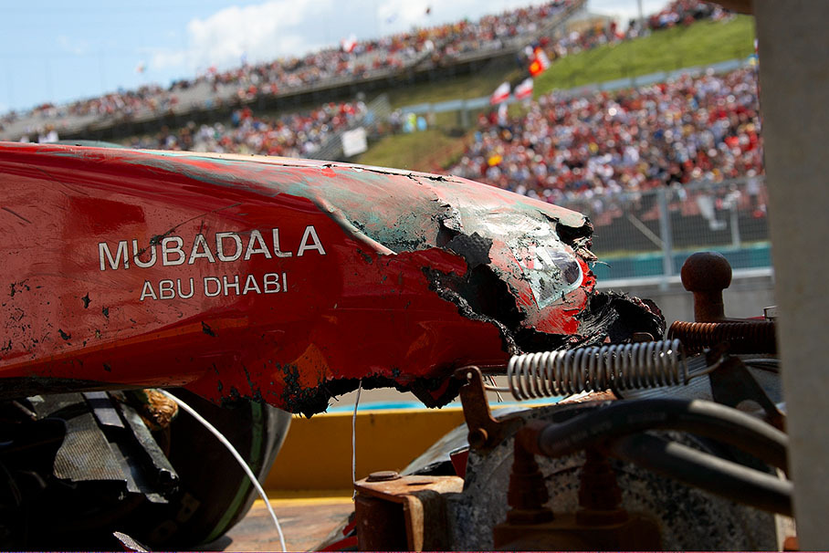 Felipe Massa's accident.
