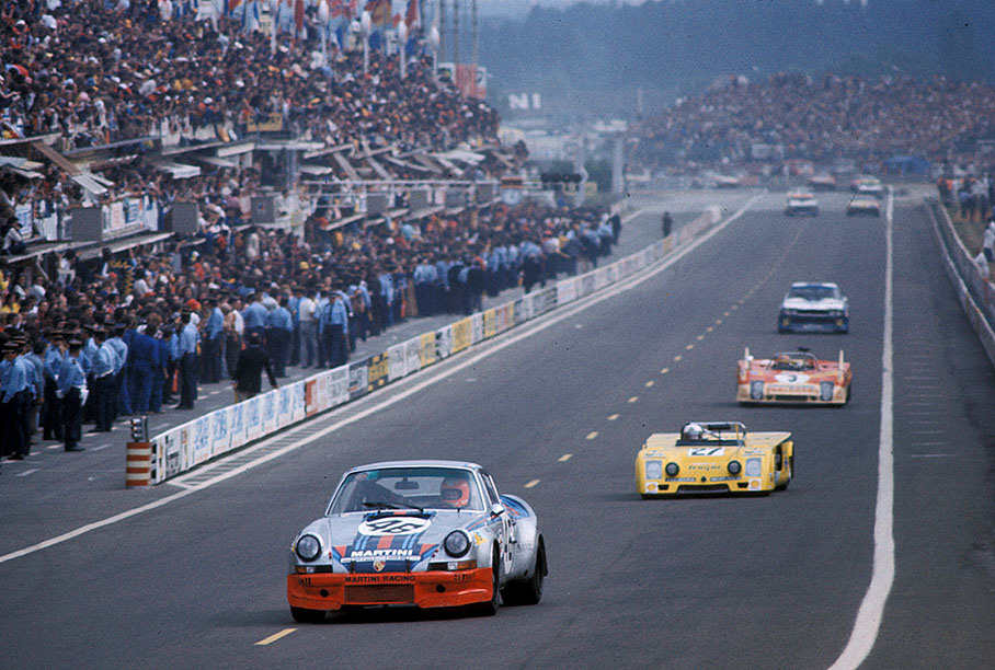 Gijs van Lennep (NL) and Herbert Müller (CH) drove the Martini Racing Team Porsche Carrera RSR 911 360 #0686 R7 to fourth position