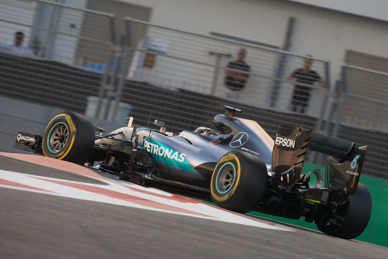 Race leader Lewis Hamilton, Mercedes