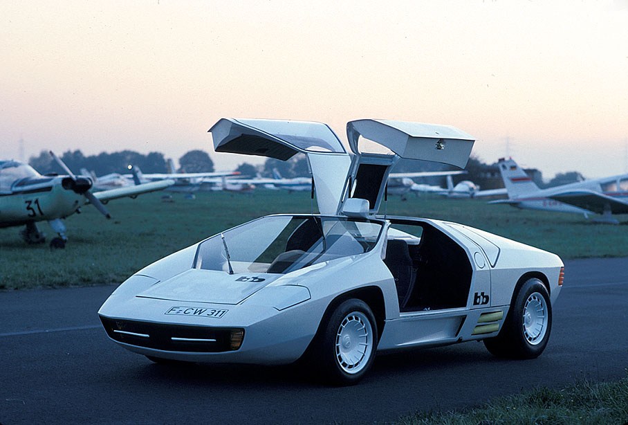 Concept Car, Buchmann &amp; Buchmann Mercedes Project CW311 (on MB C111 base), 1978