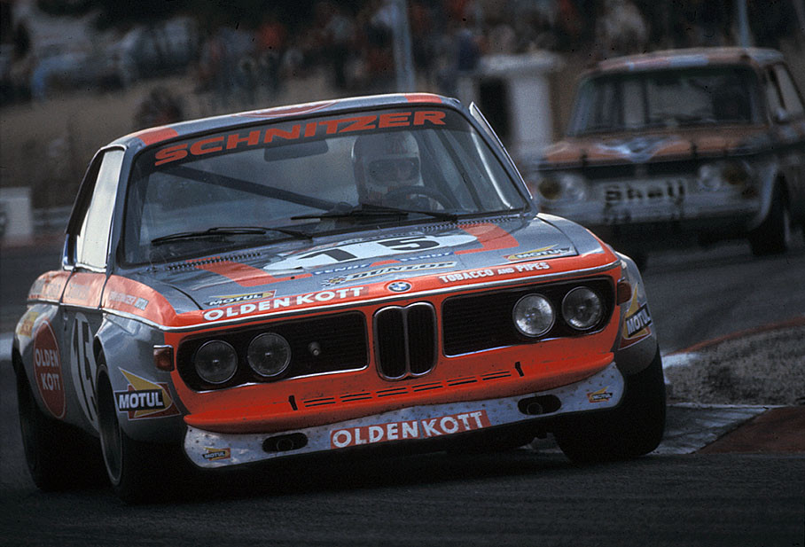 John Fitzpatrick (GB) / Rolf Stommelen (D), Team Schnitzer (D), BMW 2800 CS, European Touring Car Championship Rd 7, 6h Circuit Paul Ricard 1972, Le Castellet (France)