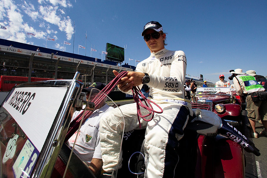 Nico Rosberg keeps the reins slack