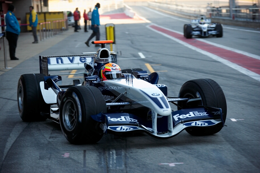 Preseason testing week at Barcelona, 15.-17.2.2005