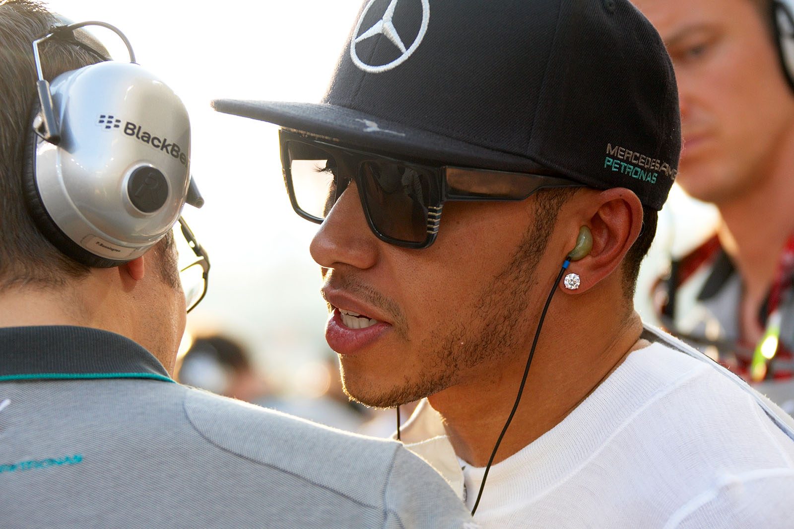 Lewis Hamilton, 2nd on the grid, Abu Dhabi Grand Prix, 2014