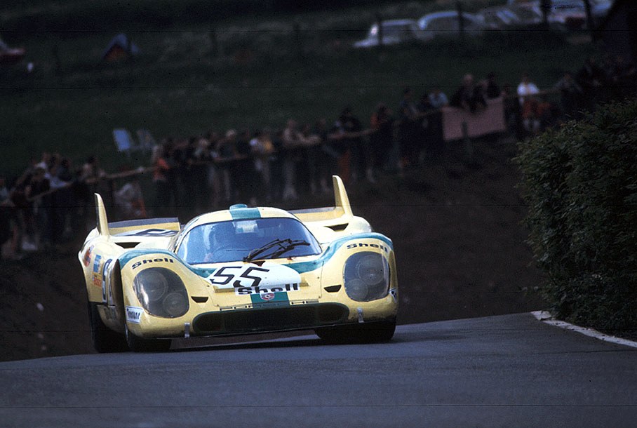 Reinhold Jöst (D) and Willy Kauhsen (D) become sixth placed on Porsche 917K 022