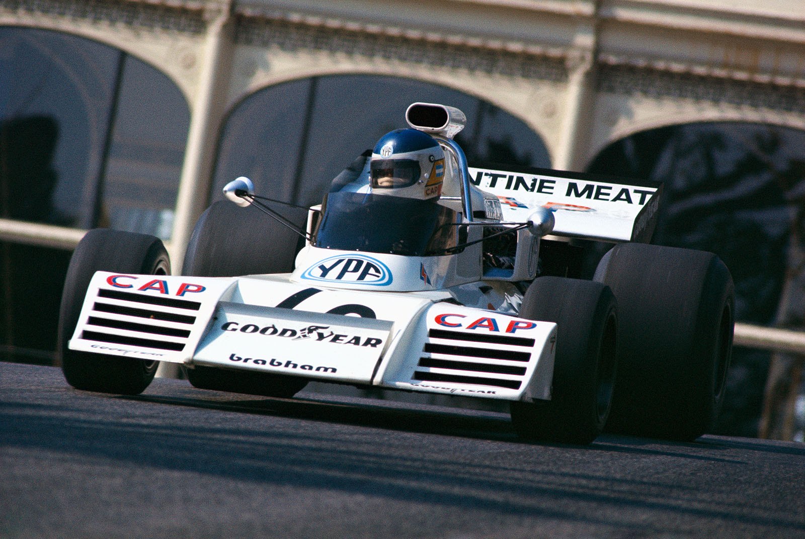 Argentine Brabham driver Carlos Reutemann