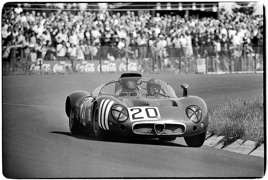 The de Adamich/Galli Alfa Romeo retire on lap 18 with &#13;suspension failure.