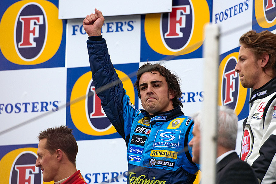 Winner Fernando Alonso