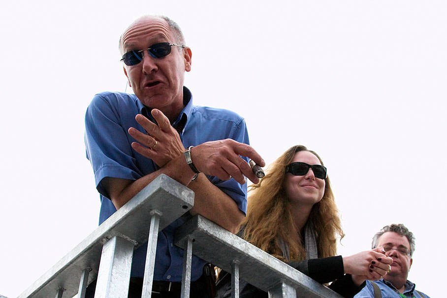 FIA race doctor Gary Hartstein and his daughter