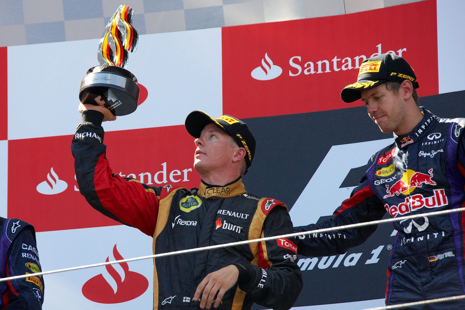 vettel tröstet kimi ...