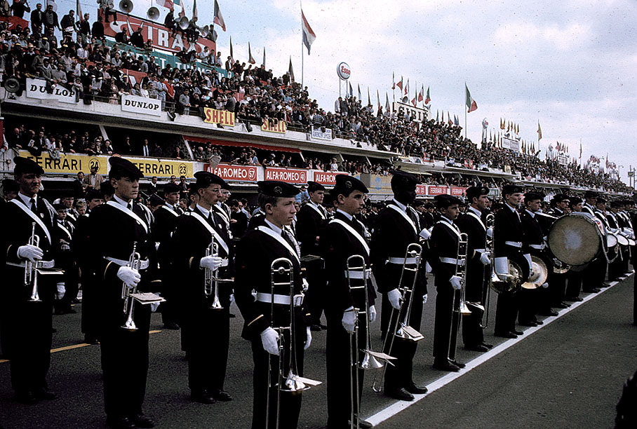 All part of the show at Le Mans 1965.