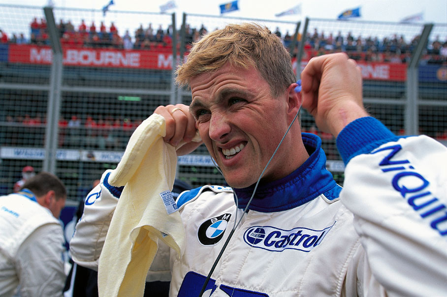 Ralf Schumacher getting ready for the race
