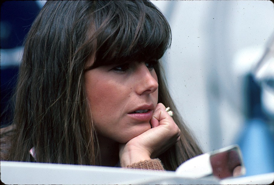 Nelson Piquet's girlfriend