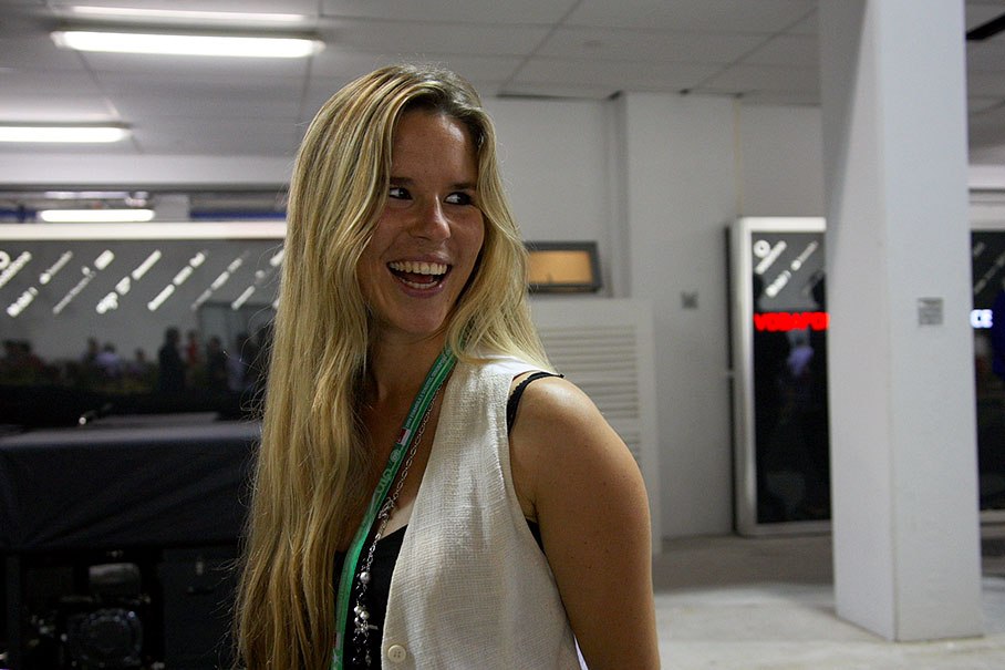 Vivian Sibold, girlfriend of Nico Rosberg