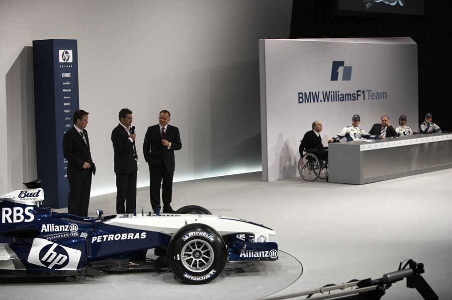 BMW.WilliamsF1 FW27 launch