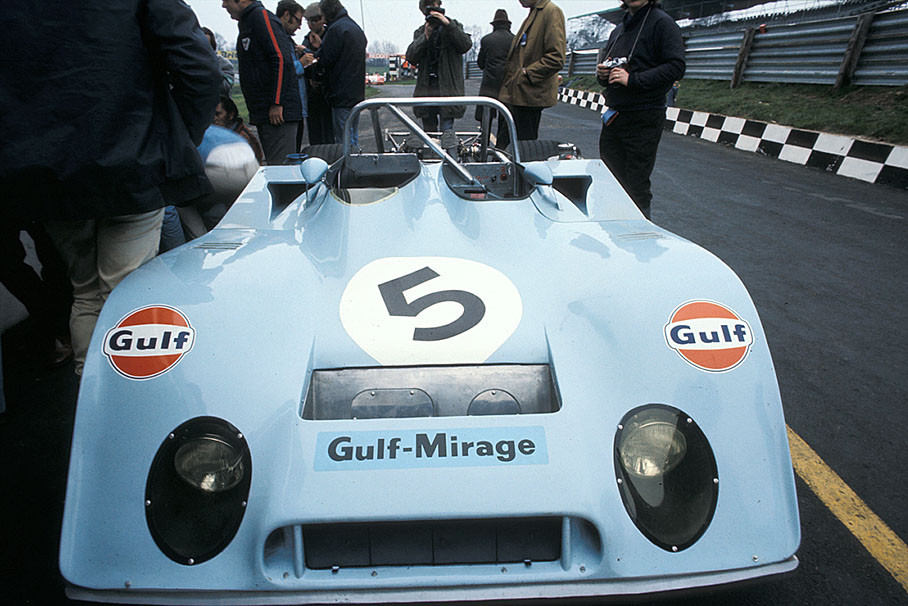 Derek Bell (GB) and Gijs van Lennep (NL) drove this Mirage M6 Ford #601 entered by Gulf Racing Research