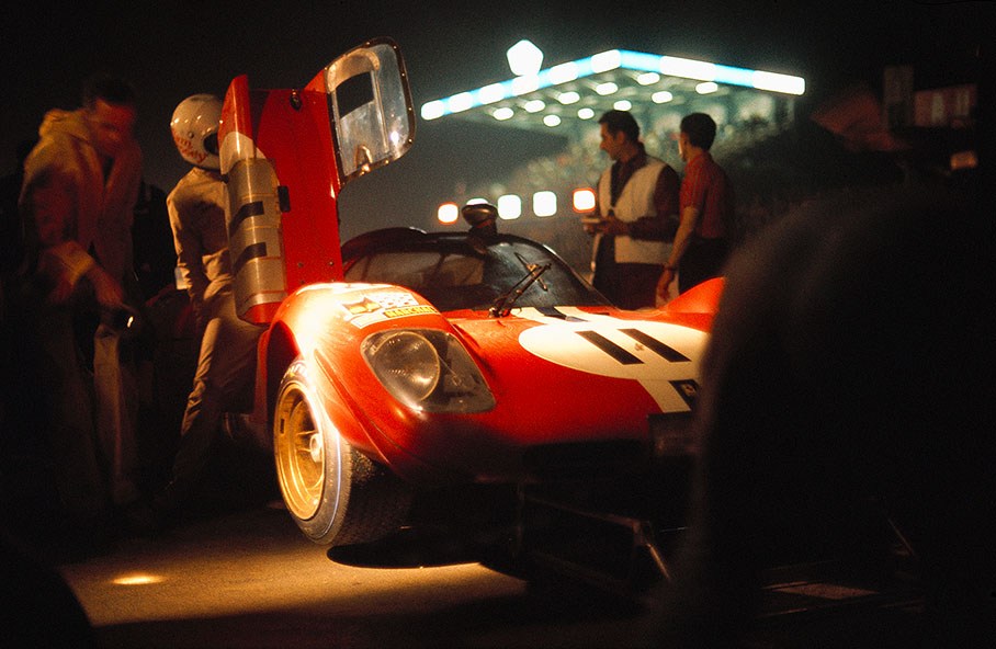24h Le Mans 1970: Ferrari pit-stop