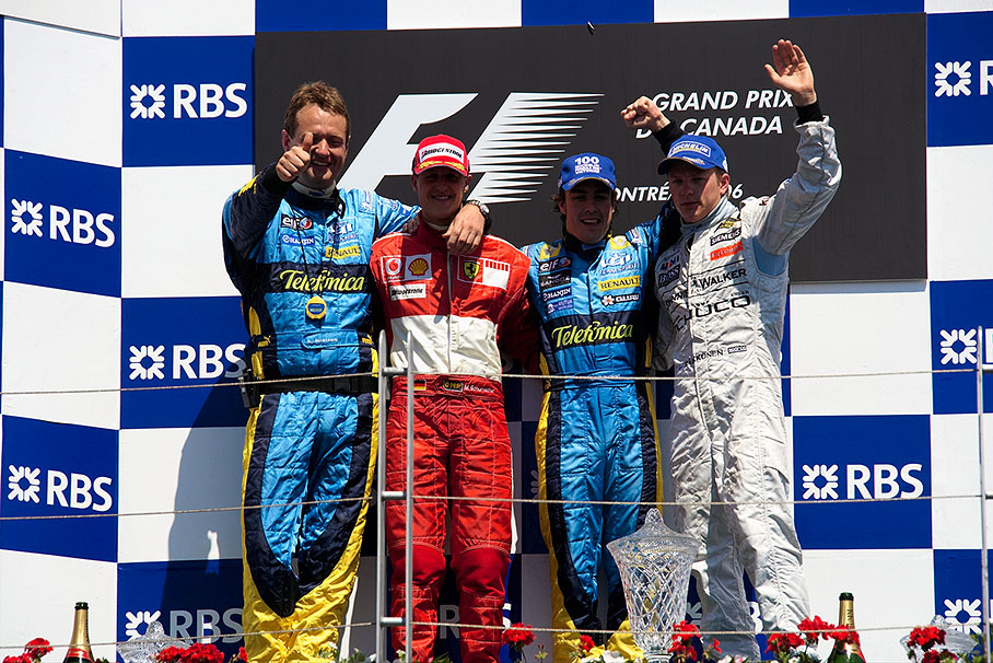 Podium group photo