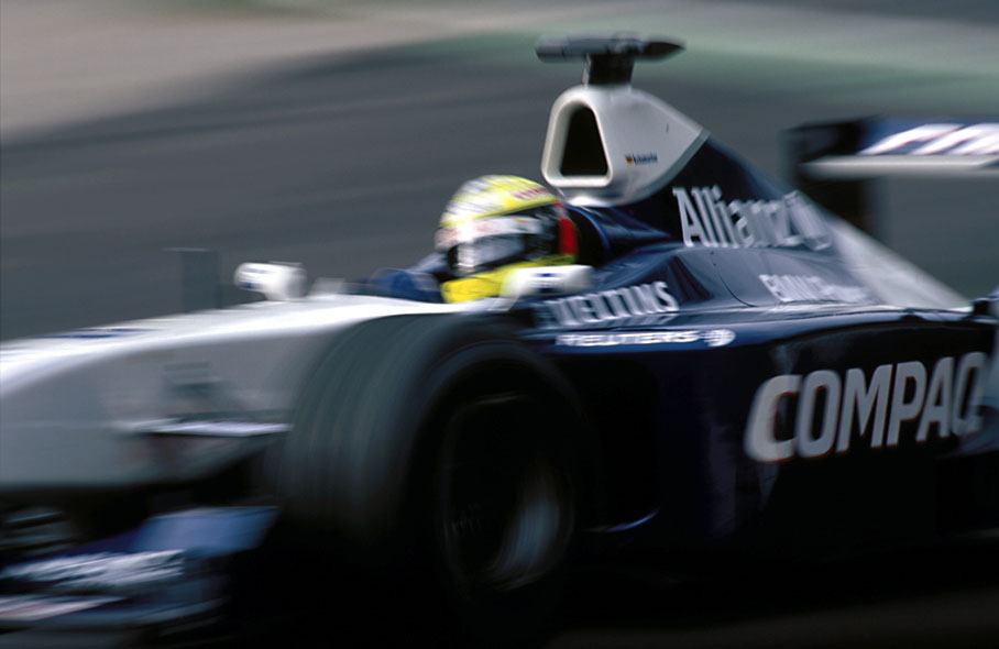 Ralf Schumacher, pan-shot
