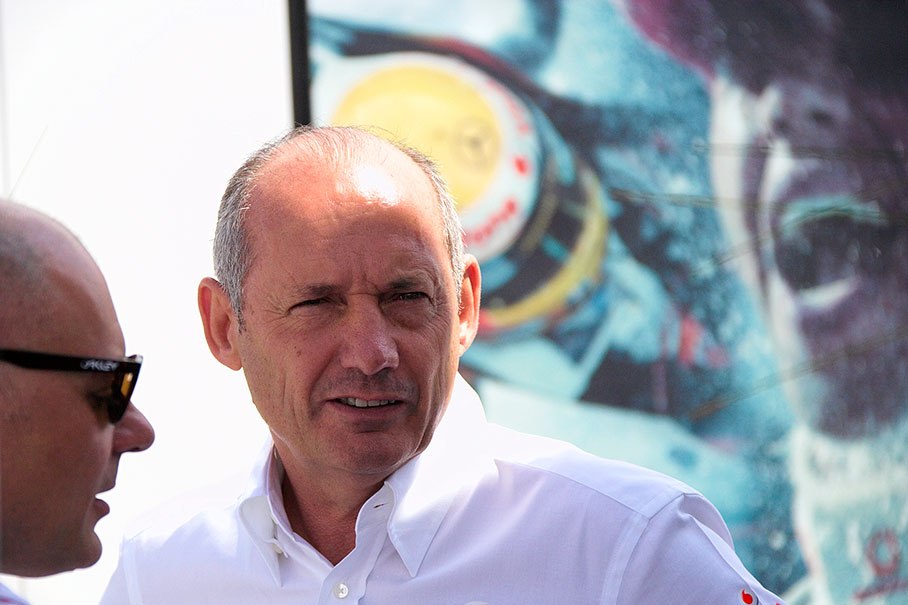 Ron Dennis CBE, team principal of the McLaren Formula One team.
